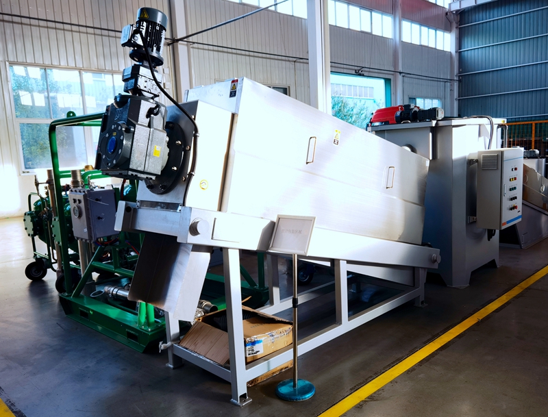 20211015 Screw Press Dewatering Machine